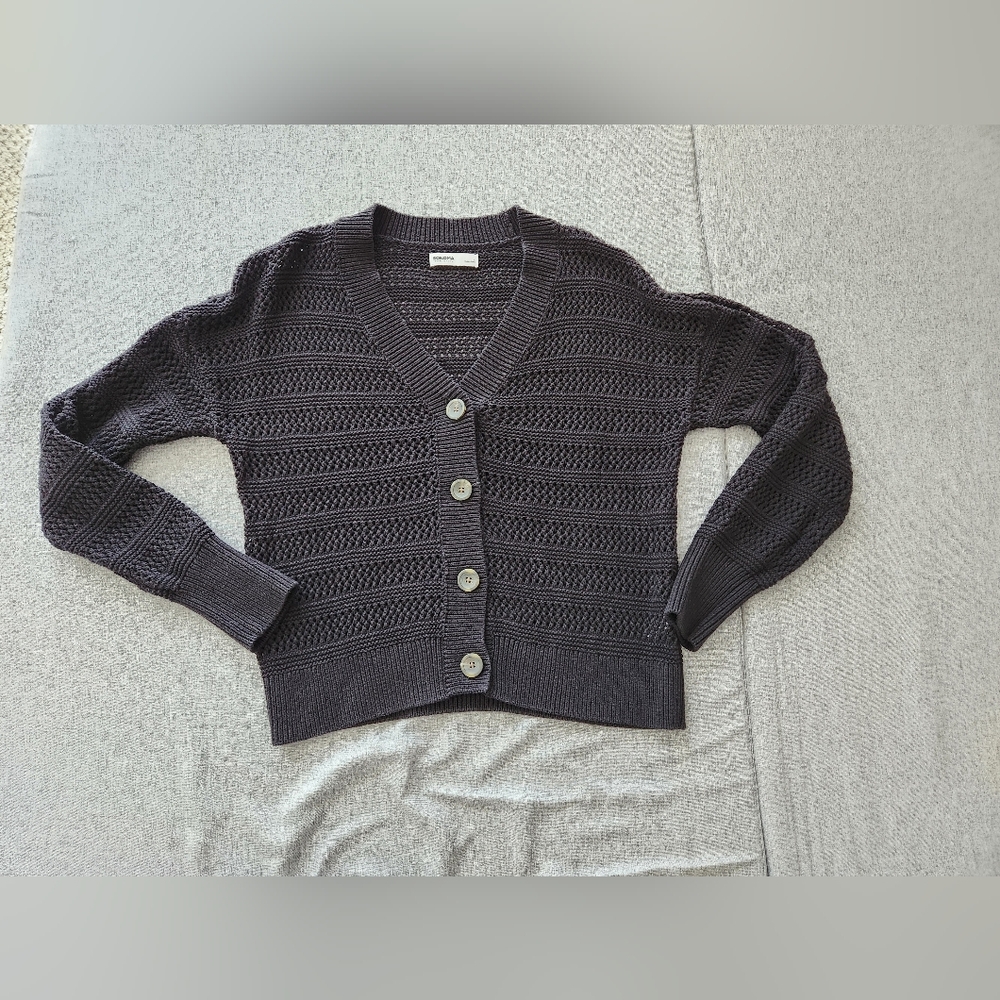 Button Front Cardigan
